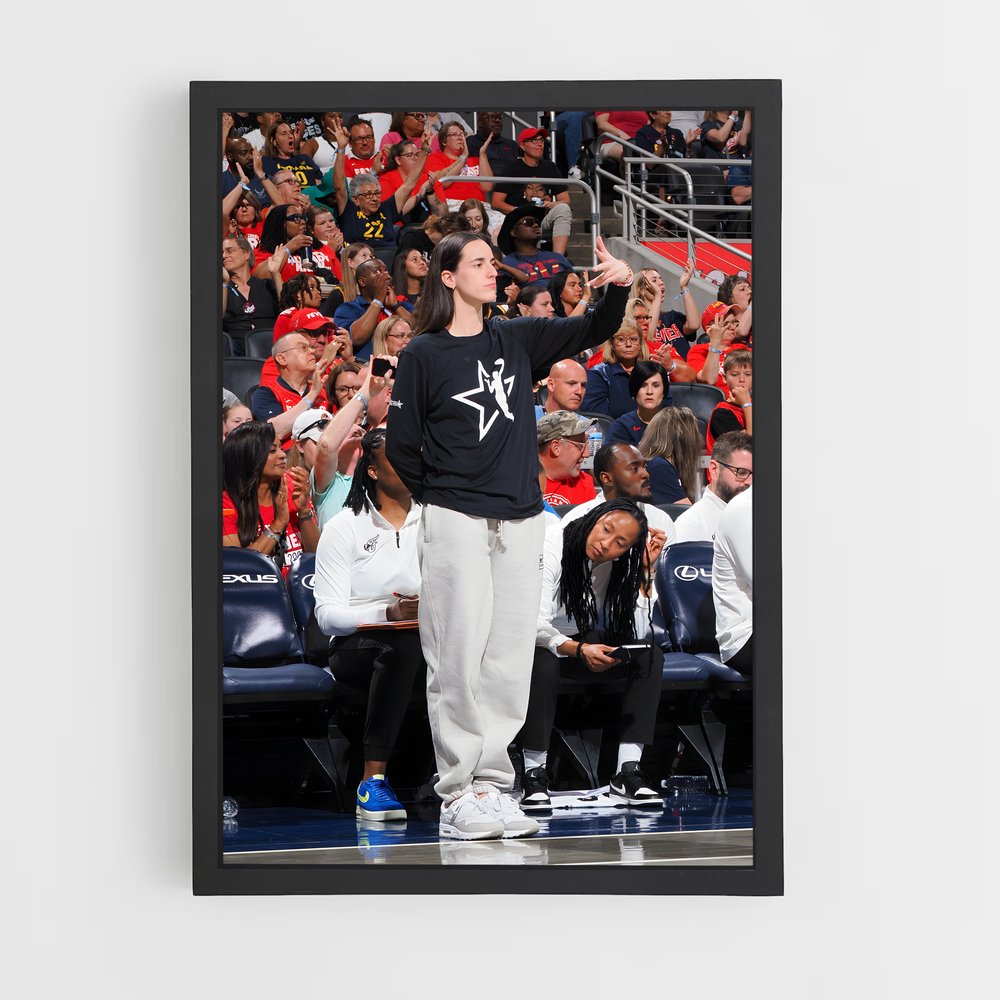 Poster Caitlin clark pants – affiche Basketball (vue 2)
